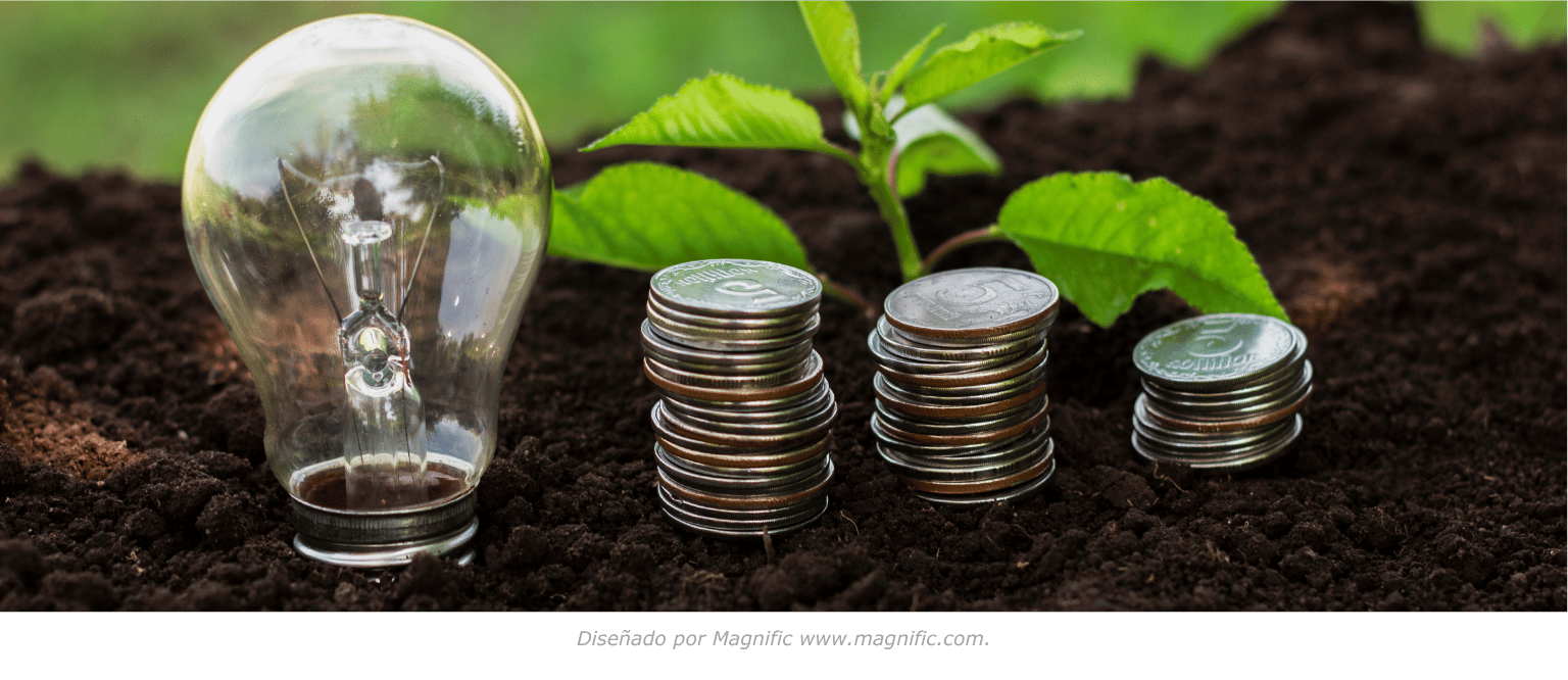 energía, dinero